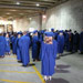 Students in the tunnel